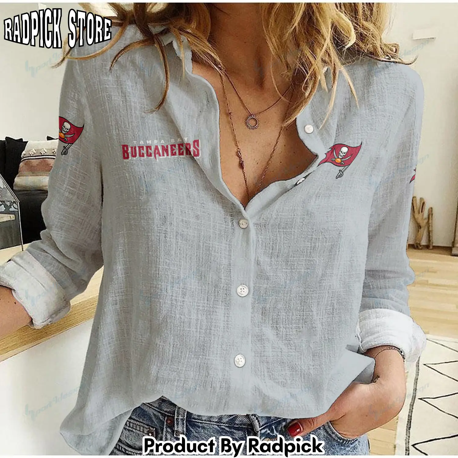 Radpick tampa bay buccaneers woman shirt rp66296